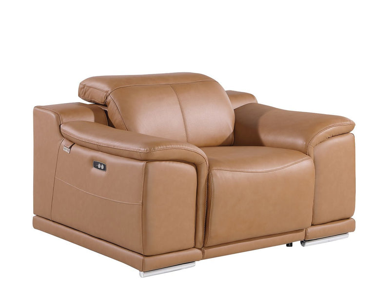 9762 - 6-Piece Modular Power Reclining Sofa, Loveseat And Chair Set With 6 Power Recliners In