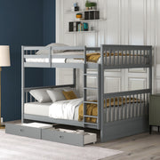 Bunk Bed With Ladders And 2 Storage Drawers - R&R Furniture Gallery (Fountain Valley, CA)