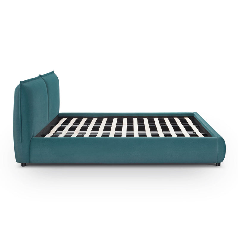 Mel - Faux Mohair Bed - R&R Furniture Gallery (Fountain Valley, CA)