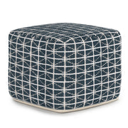 Noreen - Upholstered Square Pouf - R&R Furniture Gallery (Fountain Valley, CA)