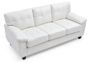 Comfortable stationary sofa by Glory Furniture with plush cushions and modern design, perfect for living room relaxation.