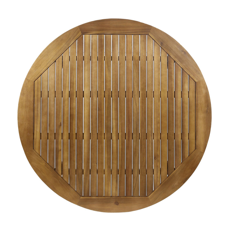 Modern Noble House Stamford outdoor dining table with sleek design, perfect for outdoor dining and entertaining.