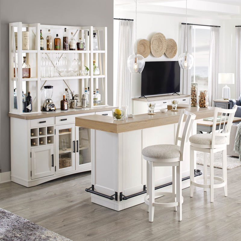 Americana Modern Dining - Bar With Quartz Insert - Cotton