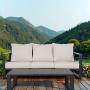 Sofa With Rectangular Coffee Table - R&R Furniture Gallery (Fountain Valley, CA)