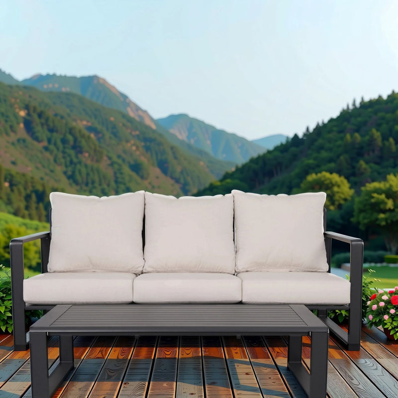 Sofa With Rectangular Coffee Table - R&R Furniture Gallery (Fountain Valley, CA)