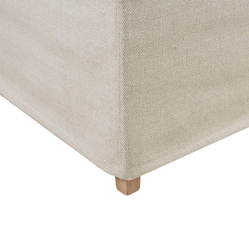 Dining Chair With Skirts (Set of 2) - Beige - R&R Furniture Gallery (Fountain Valley, CA)
