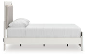 Zuraleus - Upholstered Panel Platform Bed With Roll Slats - R&R Furniture Gallery (Fountain Valley, CA)