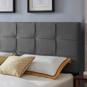 King / California King Sized Headboard - Charcoal Gray - R&R Furniture Gallery (Fountain Valley, CA)