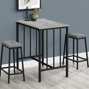 3 Pieces Dining Set, Counter Height, Rectangular, Small, Contemporary & Modern - R&R Furniture Gallery (Fountain Valley, CA)