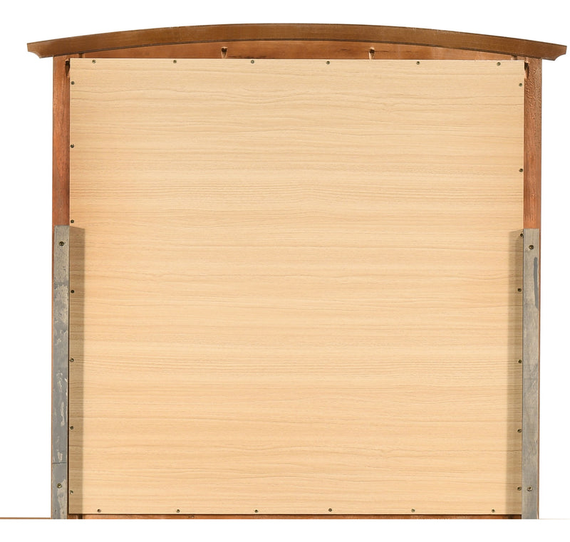 Elegant wall mirror by Glory Furniture with a sleek frame, perfect for enhancing home decor and reflecting light in living spaces.