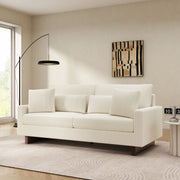 Modern Loveseat Sofa With 4 Pillows - R&R Furniture Gallery (Fountain Valley, CA)