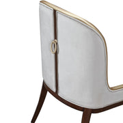 Houston - Dining Side Chair (Set of 2) - Porcini / Walnut - R&R Furniture Gallery (Fountain Valley, CA)