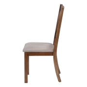 Dining Chair Side, Upholstered For Dining Room, Transitional (Set of 2) - R&R Furniture Gallery (Fountain Valley, CA)