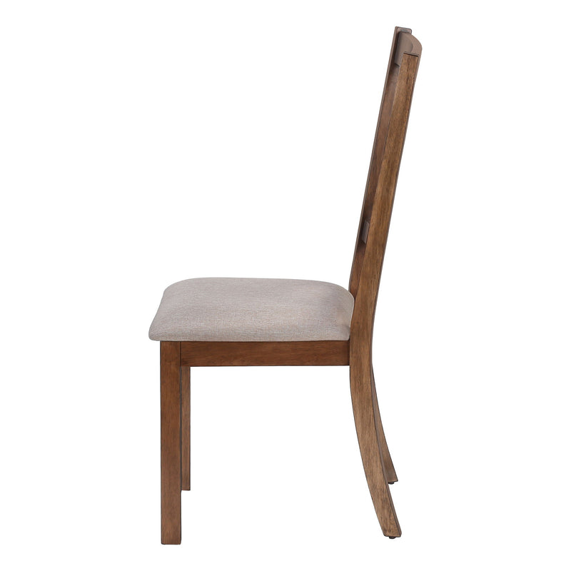 Dining Chair Side, Upholstered For Dining Room, Transitional (Set of 2) - R&R Furniture Gallery (Fountain Valley, CA)
