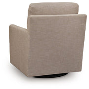 Freybourne Next-Gen Nuvella - Swivel Accent Chair - R&R Furniture Gallery (Fountain Valley, CA)