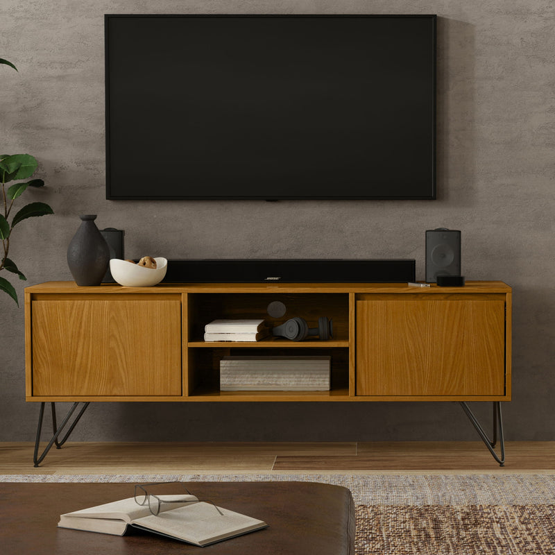 Hunter - Handcrafted TV Media Stand - R&R Furniture Gallery (Fountain Valley, CA)