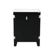 Lotus - Accent Table - Mirrored & Faux Ice Cube Crystals - R&R Furniture Gallery (Fountain Valley, CA)