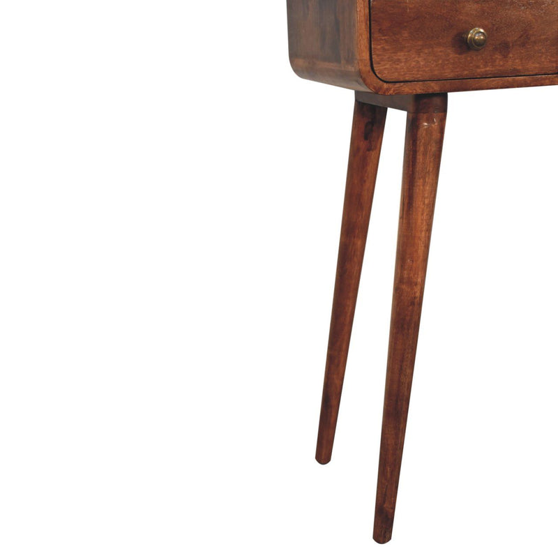 Solid Wood Curved Console Table - R&R Furniture Gallery (Fountain Valley, CA)