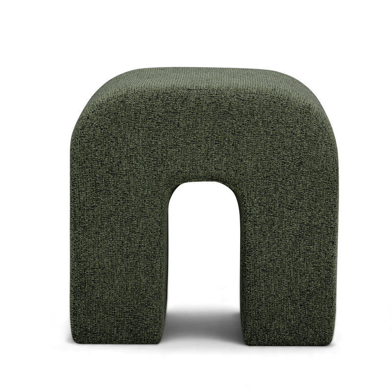 Desi - Woven Fabric Ottoman - R&R Furniture Gallery (Fountain Valley, CA)
