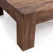 Classic Home Montera coffee table with a sleek wooden surface and modern design for living room decor.