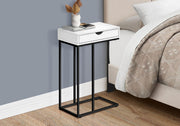 Accent Table, C - Shaped Contemporary & Modern Versatile Design - R&R Furniture Gallery (Fountain Valley, CA)