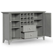 Bedford - Sideboard Buffet And Wine Rack - R&R Furniture Gallery (Fountain Valley, CA)