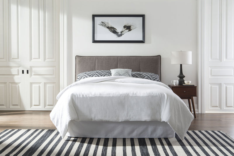 Adona Queen-Size Upholstered Storage Bed in Dolphin Linen (2026) - R&R Furniture Gallery (Fountain Valley, CA)