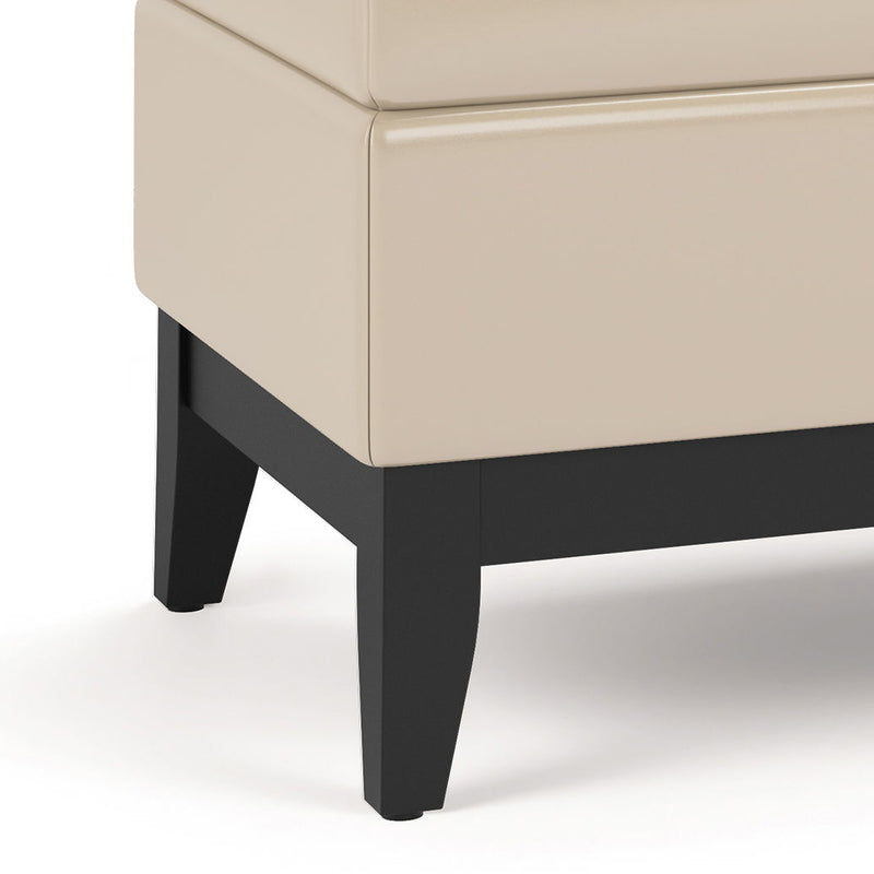 Oregon - Contemporary Storage Ottoman Bench With Tray - R&R Furniture Gallery (Fountain Valley, CA)