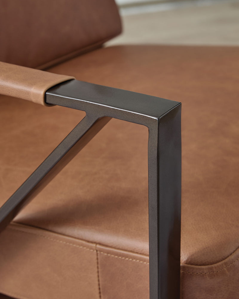 Garronmont - Accent Chair - Caramel - R&R Furniture Gallery (Fountain Valley, CA)