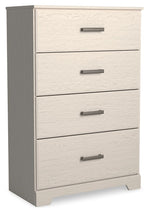 Stelsie - Four Drawer Chest - White - R&R Furniture Gallery (Fountain Valley, CA)