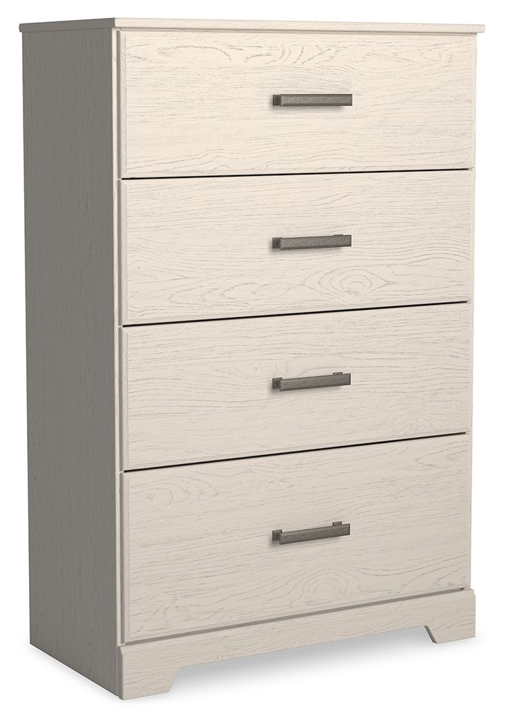 Stelsie - Four Drawer Chest - White - R&R Furniture Gallery (Fountain Valley, CA)