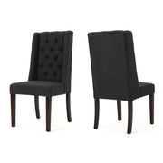 Sophisticated Tufted Dining Chair With High Back Design - R&R Furniture Gallery (Fountain Valley, CA)
