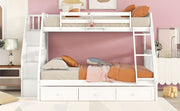 Bunk Bed With Drawers, Ladder And Storage Staircase - R&R Furniture Gallery (Fountain Valley, CA)