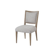 Oversized Side Dining Chair (Set of 2) - Sand - R&R Furniture Gallery (Fountain Valley, CA)