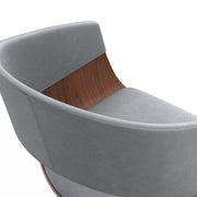 Lowell - Adjustable Swivel Bar Stool - Stone Gray - R&R Furniture Gallery (Fountain Valley, CA)