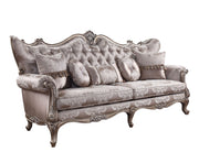 Jayceon - Sofa With 5 Pillows - Fabric & Champagne - R&R Furniture Gallery (Fountain Valley, CA)