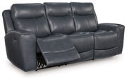 Next Move - Power Reclining Sofa With Adjustable Headrest - R&R Furniture Gallery (Fountain Valley, CA)