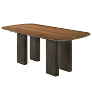 Delina - Dining Table - Walnut - R&R Furniture Gallery (Fountain Valley, CA)