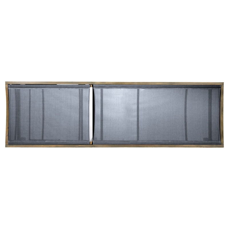 Summerland Chaise Lounge Dark Mesh Outdoor Seating - Dark Gray - R&R Furniture Gallery (Fountain Valley, CA)