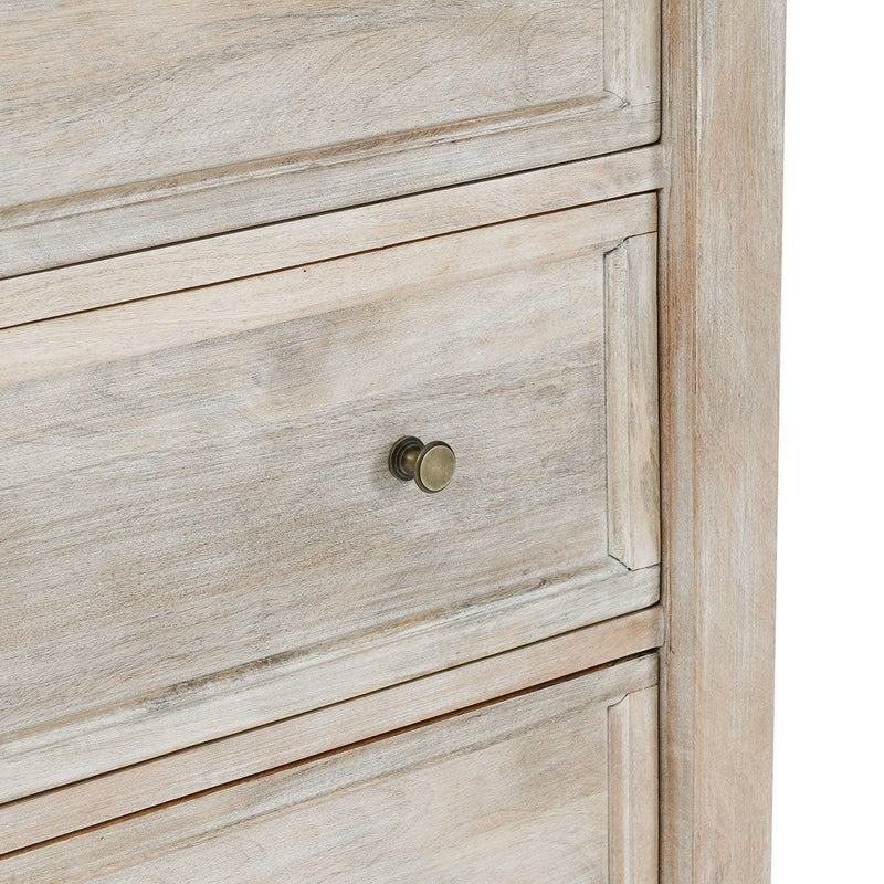 Adelaide - 9 Drawer Dresser - Natural Cream Wash - R&R Furniture Gallery (Fountain Valley, CA)