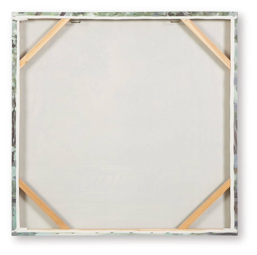 Evermaddick - Wall Art - Green / Gray / White - R&R Furniture Gallery (Fountain Valley, CA)