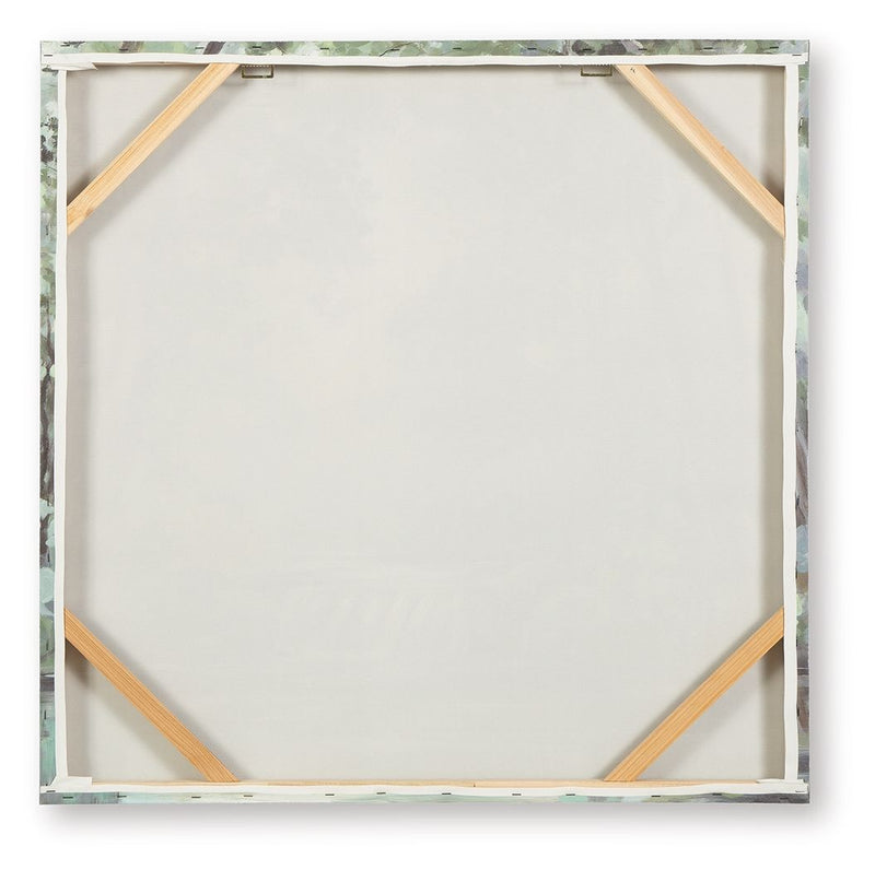 Evermaddick - Wall Art - Green / Gray / White - R&R Furniture Gallery (Fountain Valley, CA)