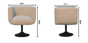 Swivel Chair - Cream - R&R Furniture Gallery (Fountain Valley, CA)