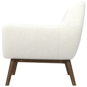 Panom - Lounge Chair - Brown / White - R&R Furniture Gallery (Fountain Valley, CA)