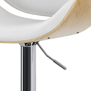 Marana - Handcrafted Bentwood Adjustable Swivel Bar Stool - R&R Furniture Gallery (Fountain Valley, CA)