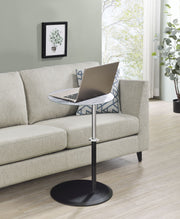 Orbit - 15.5" End Table With Height Adjustable Marble Textured Top - R&R Furniture Gallery (Fountain Valley, CA)