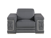 296 - Genuine Leather Chair - R&R Furniture Gallery (Fountain Valley, CA)