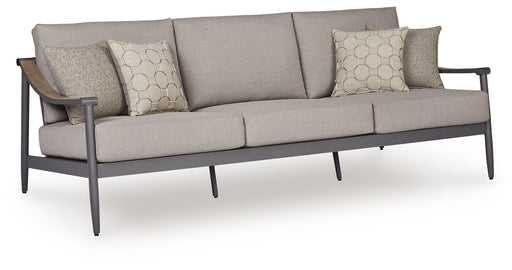 Ocean Beach - Sofa With Cushion - Gray - R&R Furniture Gallery (Fountain Valley, CA)