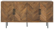 PratTVille - Accent Cabinet - Brown - R&R Furniture Gallery (Fountain Valley, CA)