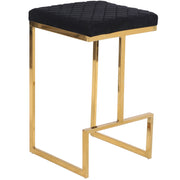 Joel - Mid Century Modern Luxury Upholstered Stool - R&R Furniture Gallery (Fountain Valley, CA)